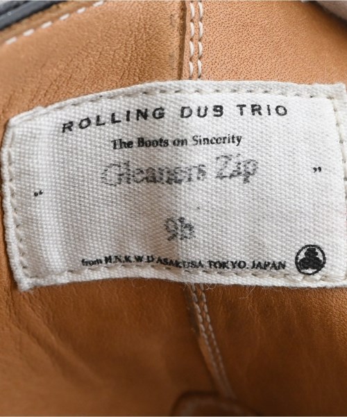 ROLLING DUB TRIO（ローリングダブトリオ）ブーツ 黒 サイズ:UK9 1/2(27.5cm位) メンズ/2200703801050