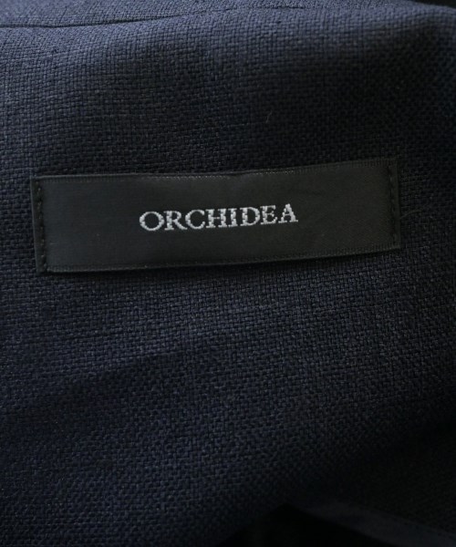 ORCHIDEA（オーキディア）ノーカラージャケット 紺 サイズ:40(M位) レディース/2200633277161