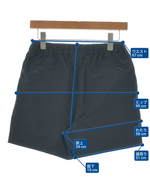 HEREIAM（ヘレイアム）ショートパンツ 黒 サイズ:-(S位) レディース/2200651808088