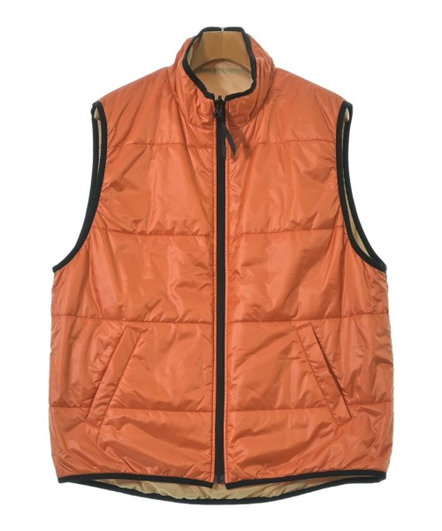 PWA（プア）ダウンジャケット/ダウンベスト ベージュ サイズ:L メンズ/2200637824026