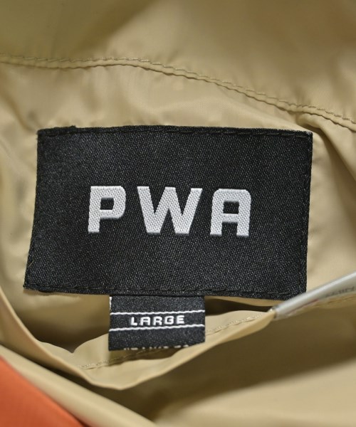 PWA（プア）ダウンジャケット/ダウンベスト ベージュ サイズ:L メンズ/2200637824026