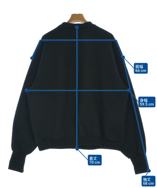 PWA（プア）スウェット 黒 サイズ:XL メンズ/2200640539016