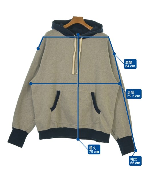 PWA（プア）パーカー グレー サイズ:XL メンズ/2200628959010