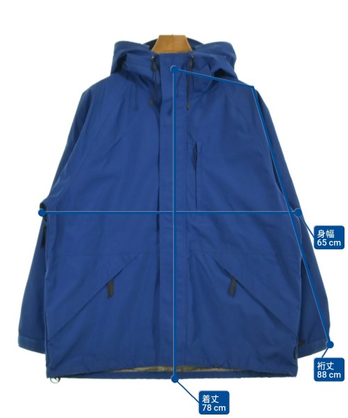 PWA（プア）マウンテンパーカー 青 サイズ:M メンズ/2200655141037