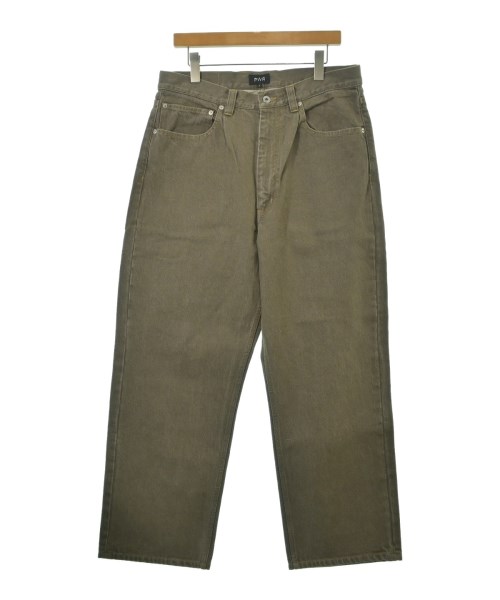 PWA(プア)デニムパンツ 茶 サイズ:L/2200644131230
