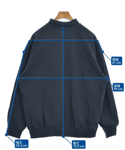 PWA（プア）ポロシャツ 紺 サイズ:L メンズ/2200652793017