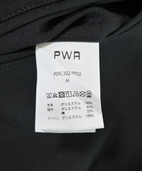 PWA（プア）スラックス 黒 サイズ:M メンズ/2200721442044