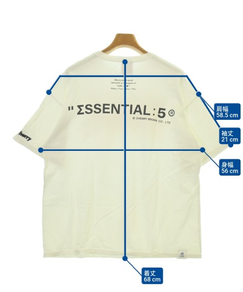 TM/KK（タカシムラカミカイカイキキ）Tシャツ・カットソー 白 サイズ:L メンズ/2200696043062