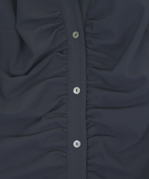 5a7 cinq a sept（サンクアセプト）シャツワンピース 紺 サイズ:2(M位) レディース/2200640145095