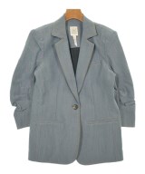 5a7 cinq a sept（サンクアセプト）カジュアルジャケット 青 サイズ:4(XL位) レディース/2200624679028