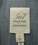 5a7 cinq a sept（サンクアセプト）カジュアルジャケット 青 サイズ:4(XL位) レディース/2200624679028