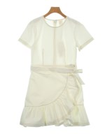 5a7 cinq a sept（サンクアセプト）ワンピース 白 サイズ:4(XL位) レディース/2200624679097