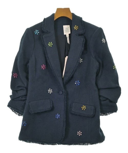 5a7 cinq a sept(サンクアセプト)カジュアルジャケット 紺 サイズ:2(M位)/2200673913074