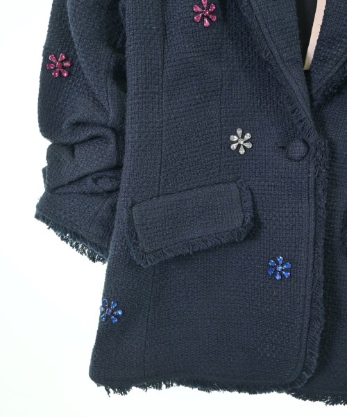 5a7 cinq a sept（サンクアセプト）カジュアルジャケット 紺 サイズ:2(M位) レディース/2200673913074