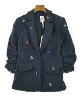 5a7 cinq a sept（サンクアセプト）カジュアルジャケット 紺 サイズ:2(M位) レディース/2200673913074