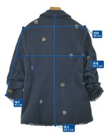 5a7 cinq a sept（サンクアセプト）カジュアルジャケット 紺 サイズ:2(M位) レディース/2200673913074