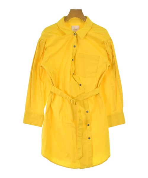 5a7 cinq a sept(サンクアセプト)カジュアルシャツ 黄 サイズ:6(M位)/2200673913104