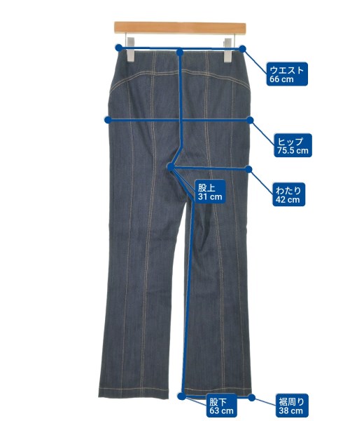 5a7 cinq a sept（サンクアセプト）デニムパンツ 紺 サイズ:4(S位) レディース/2200657667207