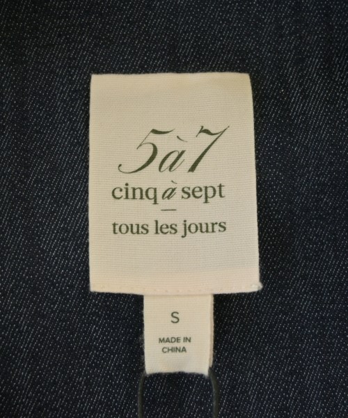 5a7 cinq a sept（サンクアセプト）その他 紺 サイズ:S レディース/2200702431227