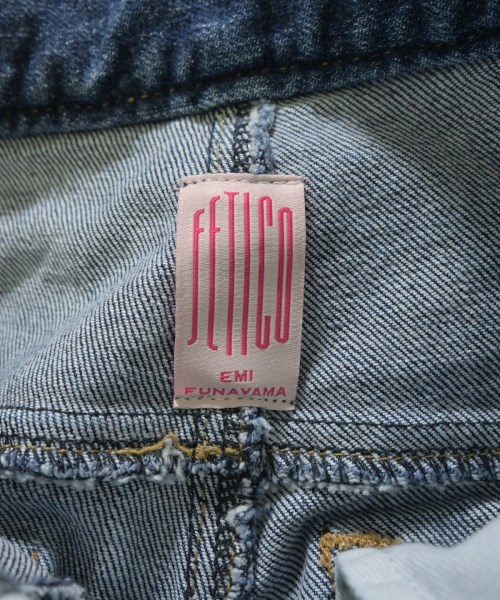 FETICO（フェティコ）デニムパンツ 紺 サイズ:1(S位) レディース/2200644192019