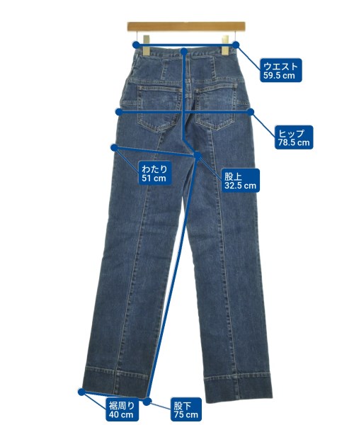 FETICO（フェティコ）デニムパンツ 紺 サイズ:1(S位) レディース/2200644192019