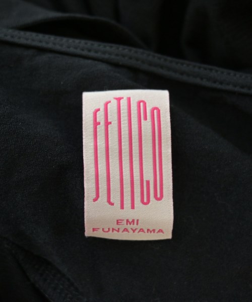 FETICO（フェティコ）Tシャツ・カットソー 黒 サイズ:1(S位) レディース/2200615201016