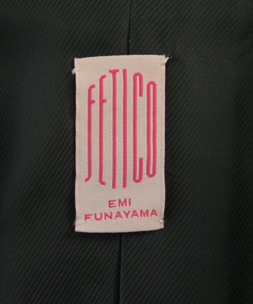 FETICO（フェティコ）テーラードジャケット 黒 サイズ:1(S位) レディース/2200672551031