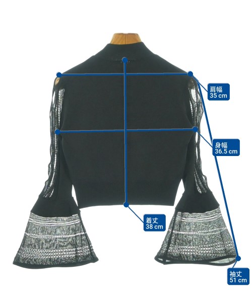 FETICO（フェティコ）ニット・セーター 黒 サイズ:-(M位) レディース/2200669845303