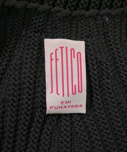 FETICO（フェティコ）カーディガン 黒 サイズ:F レディース/2200651359139