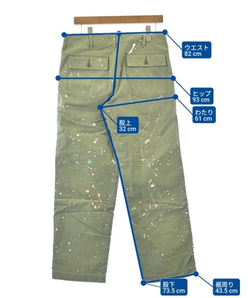 BAMBOO SHOOTS（バンブーシュート）チノパン カーキ サイズ:M メンズ/2200622638294