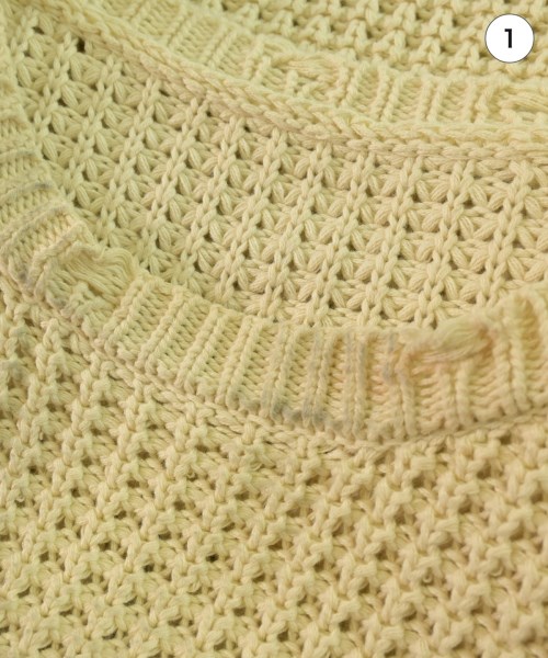 CVTVLIST（カタリスト）ニット・セーター ベージュ サイズ:2(M位) メンズ/2200644036016