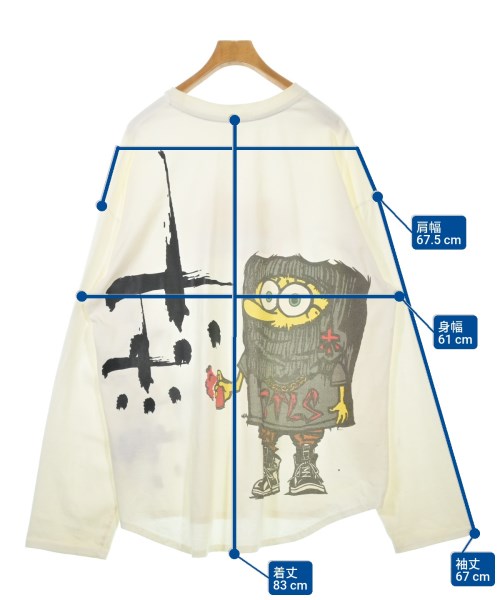CVTVLIST（カタリスト）Tシャツ・カットソー 白 サイズ:2(M位) メンズ/2200614471038