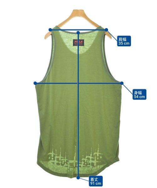 CVTVLIST（カタリスト）タンクトップ 緑 サイズ:1(S位) メンズ/2200609368022