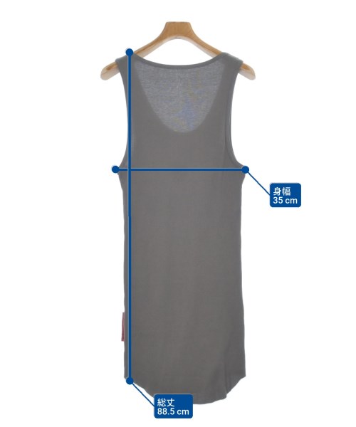 CVTVLIST（カタリスト）タンクトップ グレー サイズ:0(XS位) メンズ/2200568284043