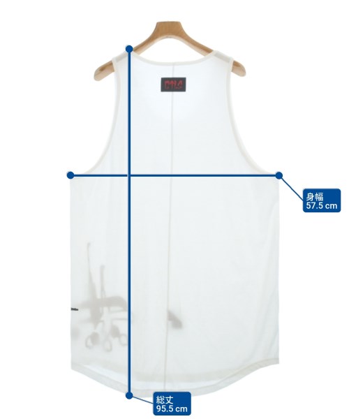 CVTVLIST（カタリスト）タンクトップ 白 サイズ:1(S位) メンズ/2200568284128