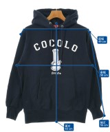 cocolobrand（ココロブランド）パーカー 紺 サイズ:M メンズ/2200607490015