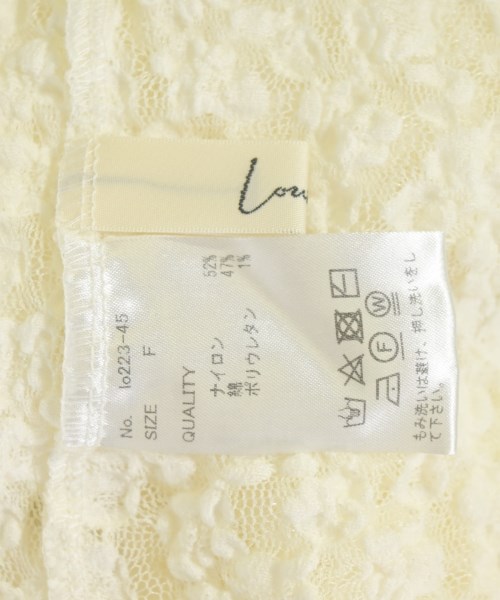loren（ローレン）Tシャツ・カットソー 白 サイズ:F レディース/2200683549089