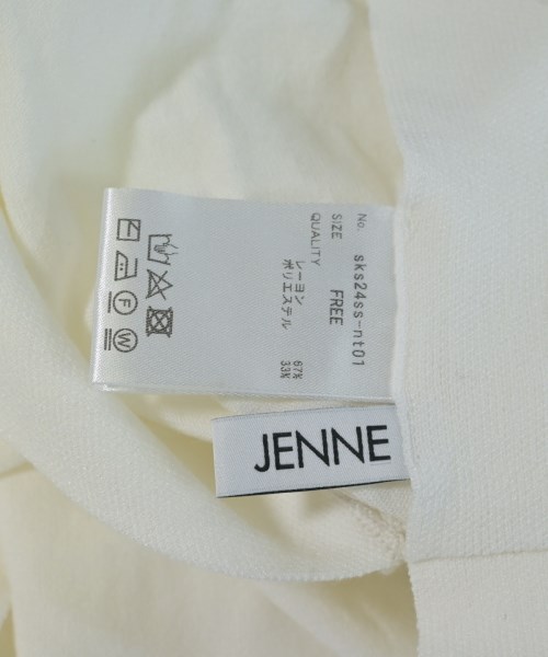 JENNE（ジェンヌ）ニット・セーター 白 サイズ:F レディース/2200627638091
