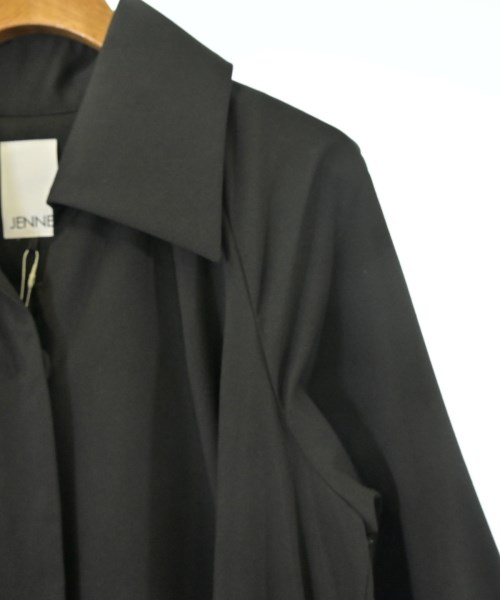 JENNE（ジェンヌ）ステンカラーコート 黒 サイズ:M レディース/2200622762036