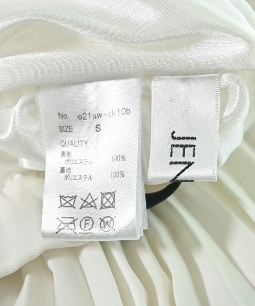 JENNE（ジェンヌ）ロング・マキシ丈スカート 白 サイズ:S レディース/2200670322053