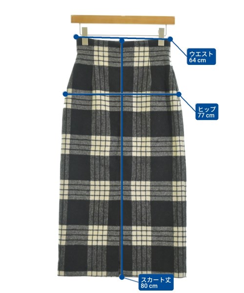 JENNE（ジェンヌ）ロング・マキシ丈スカート 黒 サイズ:M レディース/2200673103024