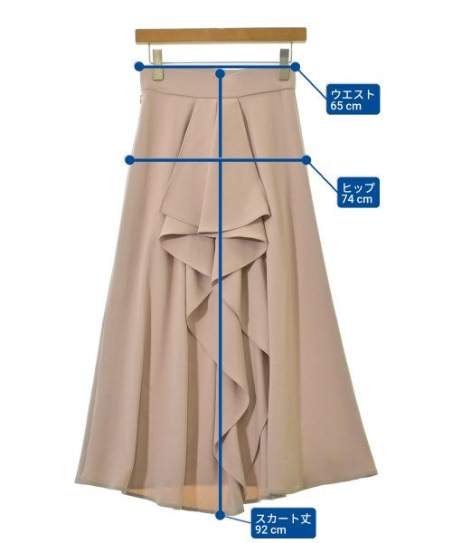 JENNE（ジェンヌ）ロング・マキシ丈スカート ピンク サイズ:M レディース/2200660869025