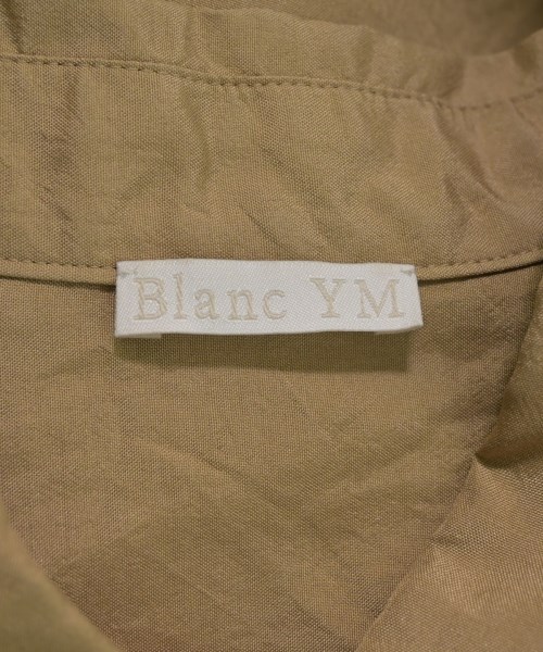 Blanc YM（ブランワイエム）カジュアルシャツ ベージュ サイズ:M メンズ/2200651789011