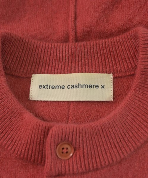 extreme cashmere（エクストリームカシミア）カーディガン 赤 サイズ:F レディース/2200638119022