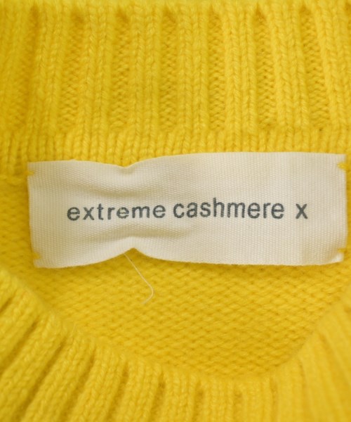 extreme cashmere（エクストリームカシミア）ニット・セーター 黄 サイズ:-(XS位) レディース/2200636071087