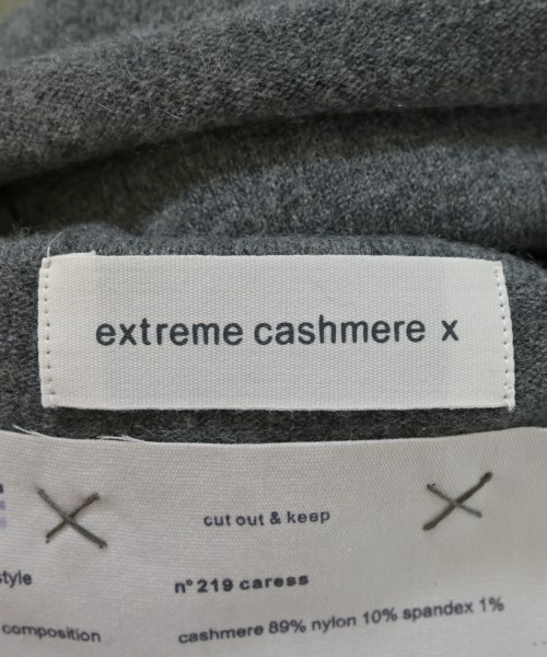 extreme cashmere（エクストリームカシミア）ベスト グレー サイズ:F レディース/2200644573276