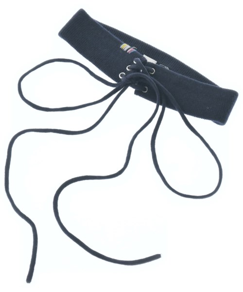 extreme cashmere(エクストリームカシミア)ベルト 紺 サイズ:F/2200644573306