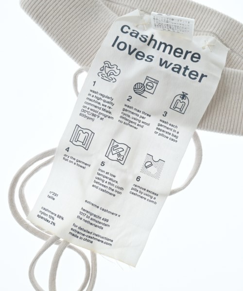 extreme cashmere（エクストリームカシミア）ベルト 白 サイズ:F レディース/2200644573368