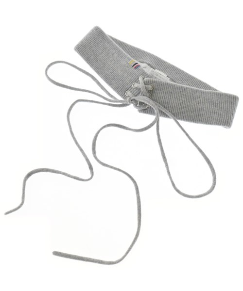 extreme cashmere(エクストリームカシミア)ベルト グレー サイズ:F/2200644573412