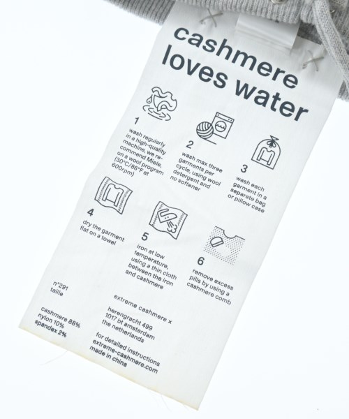 extreme cashmere（エクストリームカシミア）ベルト グレー サイズ:F レディース/2200644573412